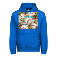 Cobalt baseball leopard sunflower Urban Hoodie - JahusDesignShop