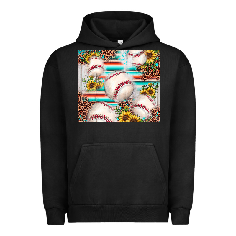 Baseball Leopard Sunflower Urban Hoodie by JahusDesignShop | Teevron