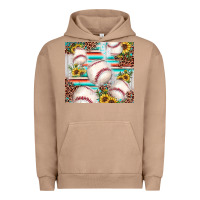 Pigment Burro baseball leopard sunflower Urban Hoodie - JahusDesignShop