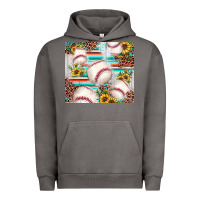 Pigment Tornado baseball leopard sunflower Urban Hoodie - JahusDesignShop