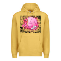 Antique Gold breast cancer volleyball Premium Hoodie - JahusDesignShop