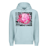 Blue Mist breast cancer volleyball Premium Hoodie - JahusDesignShop