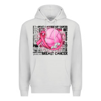 Dove Grey breast cancer volleyball Premium Hoodie - JahusDesignShop
