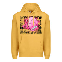 Mustard breast cancer volleyball Premium Hoodie - JahusDesignShop