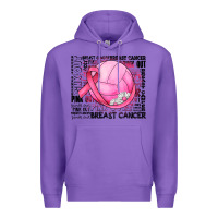 Purple breast cancer volleyball Premium Hoodie - JahusDesignShop