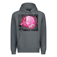 Rock breast cancer volleyball Premium Hoodie - JahusDesignShop