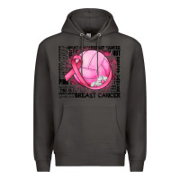 Smoke breast cancer volleyball Premium Hoodie - JahusDesignShop