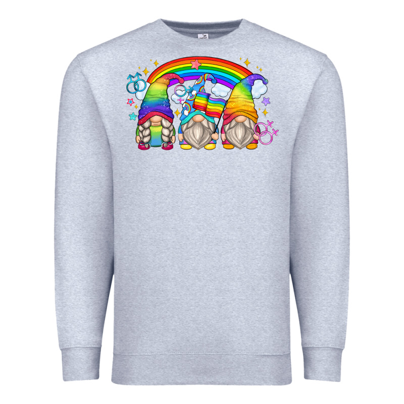 Lgbt Gnomes Premium Sweatshirt by Zillion Design Studio | Teevron