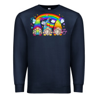 Navy lgbt gnomes Premium Sweatshirt - Zillion Design Studio