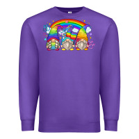 Purple lgbt gnomes Premium Sweatshirt - Zillion Design Studio