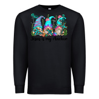 Black jesus is my anchor gnomes Premium Sweatshirt - Zillion Design Studio