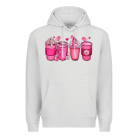 Dove Grey breast cancer coffee cups Premium Hoodie - JahusDesignShop