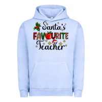 Pigment Grape Ice santas favourite teacher Urban Hoodie - AdoDesignShop