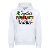 White santas favourite teacher Urban Hoodie - AdoDesignShop