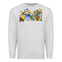 Dove Grey louisiana coffee cups Premium Sweatshirt - texasbilliewilder