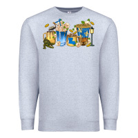 Heather Grey louisiana coffee cups Premium Sweatshirt - texasbilliewilder