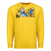 Lemon louisiana coffee cups Premium Sweatshirt - texasbilliewilder