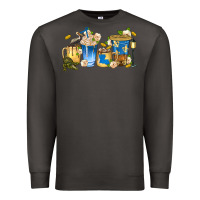 Smoke louisiana coffee cups Premium Sweatshirt - texasbilliewilder