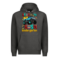 Charcoal Heather ready to school crush kindergarten Premium Hoodie - AdoDesignShop