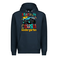 Navy ready to school crush kindergarten Premium Hoodie - AdoDesignShop
