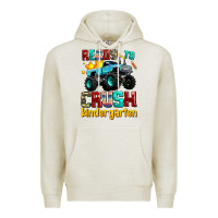 Oatmeal Heather ready to school crush kindergarten Premium Hoodie - AdoDesignShop