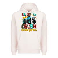 Pale Pink ready to school crush kindergarten Premium Hoodie - AdoDesignShop