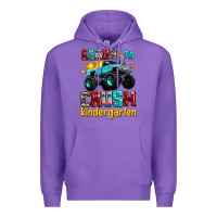 Purple ready to school crush kindergarten Premium Hoodie - AdoDesignShop