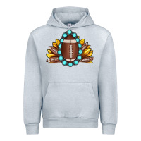 Heather Grey football gemstone sunflower Urban Hoodie - JahusDesignShop