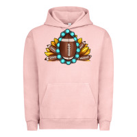 Pigment Salmon football gemstone sunflower Urban Hoodie - JahusDesignShop