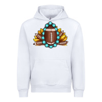White football gemstone sunflower Urban Hoodie - JahusDesignShop