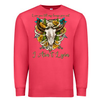 Cardinal love you till my lungs give out i aint lying Premium Sweatshirt - texasbilliewilder