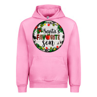 Fuchsia Pink christmas  cookie and light santas favorite   son Urban Hoodie - AdoDesignShop