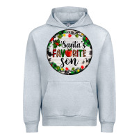 Heather Grey christmas  cookie and light santas favorite   son Urban Hoodie - AdoDesignShop