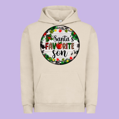 Christmas  Cookie And Light Santas Favorite   Son Urban Hoodie Designed By Adodesignshop