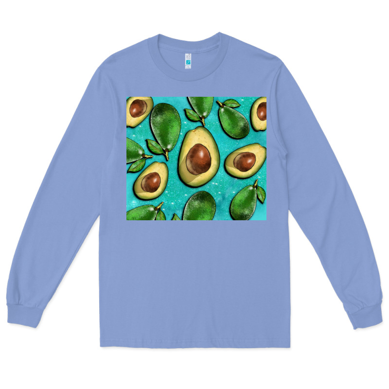 Avacadoblue Tumbler Long Sleeve Tee by BarkalooDesign | Teevron