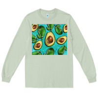Matcha avacadoblue tumbler Long Sleeve Tee - BarkalooDesign
