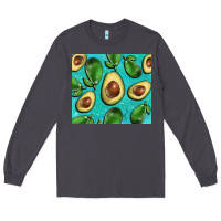 Smoke avacadoblue tumbler Long Sleeve Tee - BarkalooDesign
