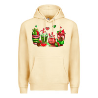 Pina Colada watermelon coffee cups Premium Hoodie - AdoDesignShop
