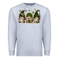 Heather Grey hunter gnomes Premium Sweatshirt - Zillion Design Studio