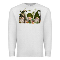Oatmeal Heather hunter gnomes Premium Sweatshirt - Zillion Design Studio