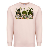Pale Pink hunter gnomes Premium Sweatshirt - Zillion Design Studio
