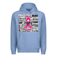Colony Blue breast cancer nobody fights alone Premium Hoodie - JahusDesignShop