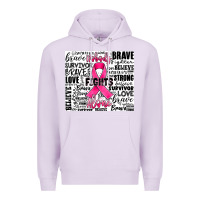 Lilac breast cancer nobody fights alone Premium Hoodie - JahusDesignShop