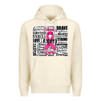 Sandshell breast cancer nobody fights alone Premium Hoodie - JahusDesignShop