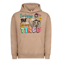 Pigment Burro im trying but im very tired Urban Hoodie - Artiststas