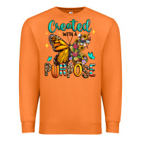 Carrot created with a purpose Premium Sweatshirt - RanaPortraitStore