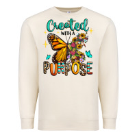 Sandshell created with a purpose Premium Sweatshirt - RanaPortraitStore