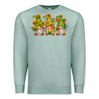 Seafoam sunflower gnomes Premium Sweatshirt - Zillion Design Studio