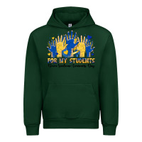 Forest Green for my students down sendrome awareness day Urban Hoodie - Artiststas