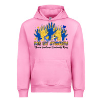 Fuchsia Pink for my students down sendrome awareness day Urban Hoodie - Artiststas